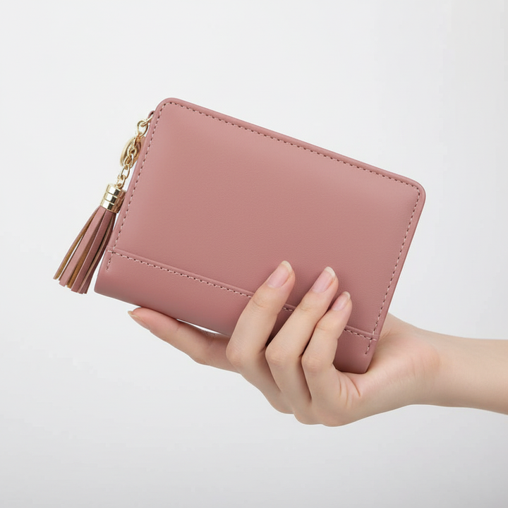 WalletFolio compacte dames portemonnee in PU-leer, een must-have voor georganiseerde vrouwen.