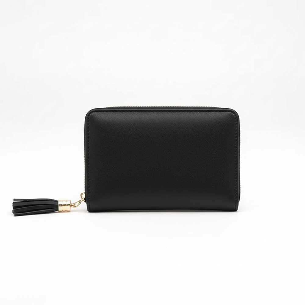 Stijlvolle WalletFolio compacte PU-leren portefeuille voor vrouwen, praktisch accessoire.