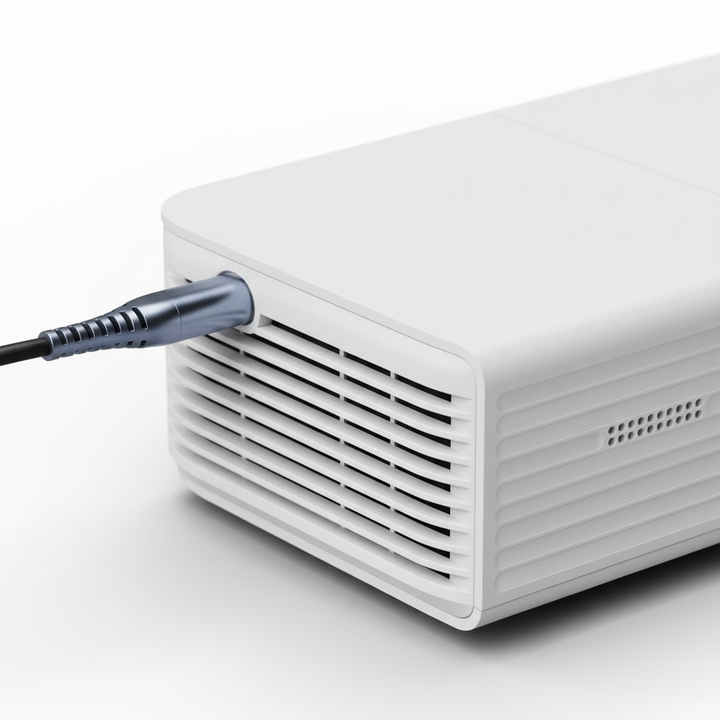 ProjectoLite compacte projector gadget: perfect voor een thuisbioscoop ervaring of mobiele zakelijke presentaties.