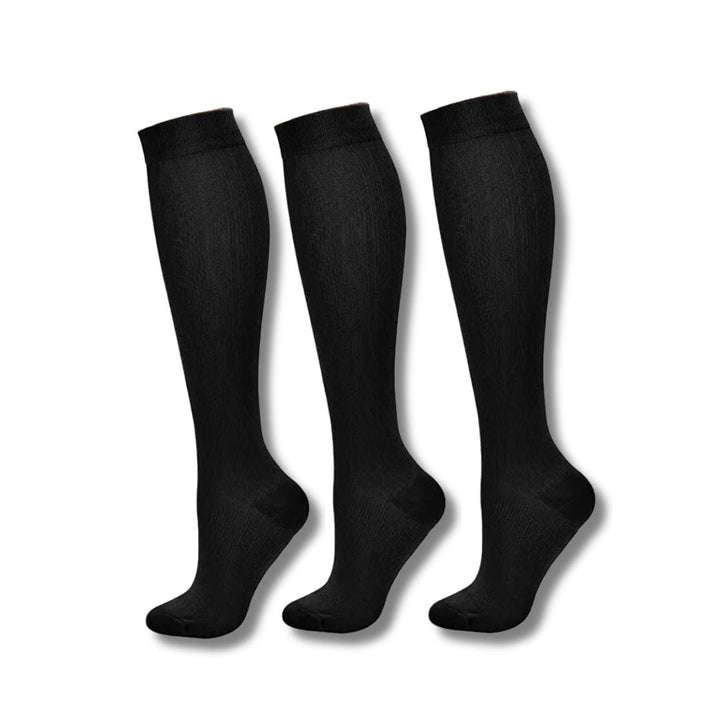 Dames compressiesokken tegen vermoeide benen en zwelling. Orthopedische ondersteuning van VitalEase voor dagelijks comfort.