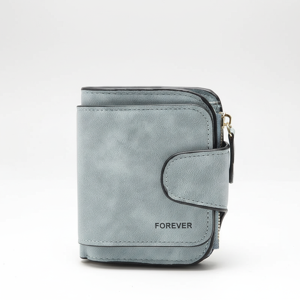 PU-leren dames portemonnee, compact en elegant, een onmisbaar accessoire voor vrouwen.