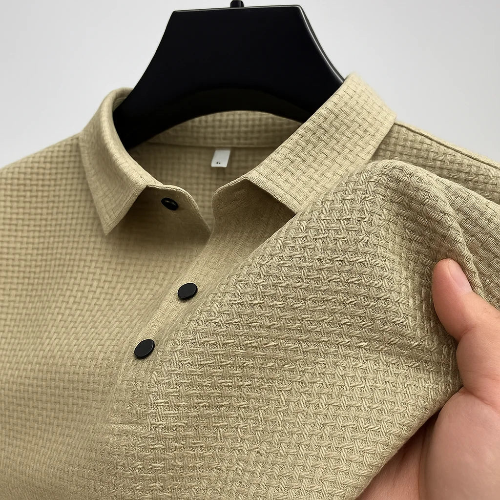 Klassiek heren poloshirt Oliver met nette kraag en korte mouwen, tijdloos en stijlvol.