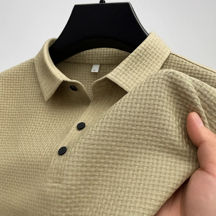 Klassiek heren poloshirt Oliver met nette kraag en korte mouwen, tijdloos en stijlvol.