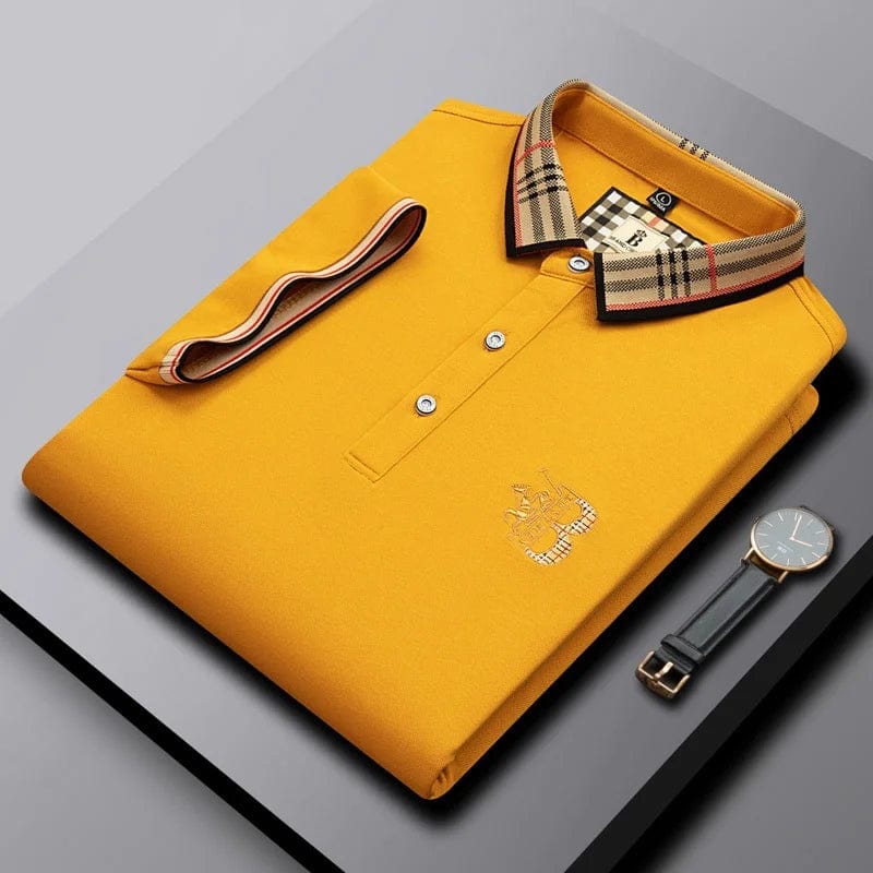 Casual heren poloshirt Matthew. Ademend en modieus shirt met korte mouwen voor de zomer.