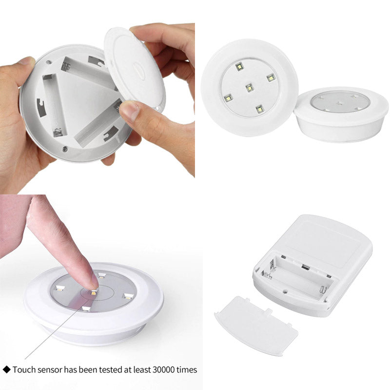Rustgevende dimbare LED lamp voor naast het bed, draadloos en met afstandsbediening. Ideaal als nachtlampje.