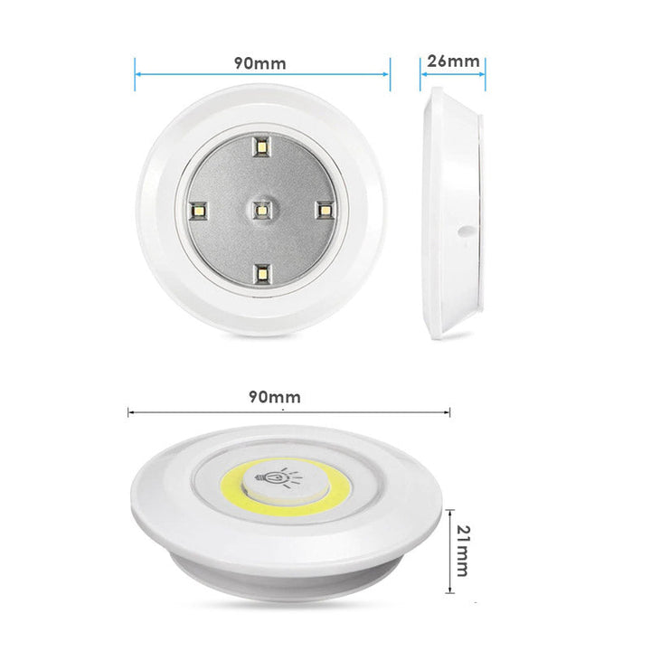 Ergonomische draagbare LED batterijlamp, makkelijk te verplaatsen voor flexibele interieurverlichting en sfeer.