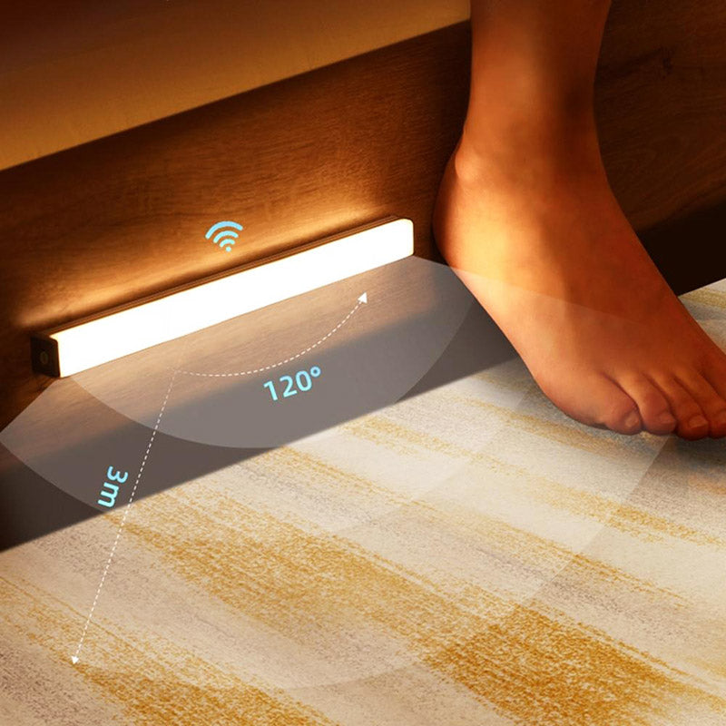 Slimme draadloze LED verlichting voor interieur, oplaadbaar en met bewegingssensor.