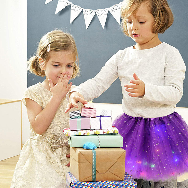 Meisjes LED tutu rok voor verkleedfeestjes, dansvoorstellingen en kinderfeestjes. Laat haar stralen!