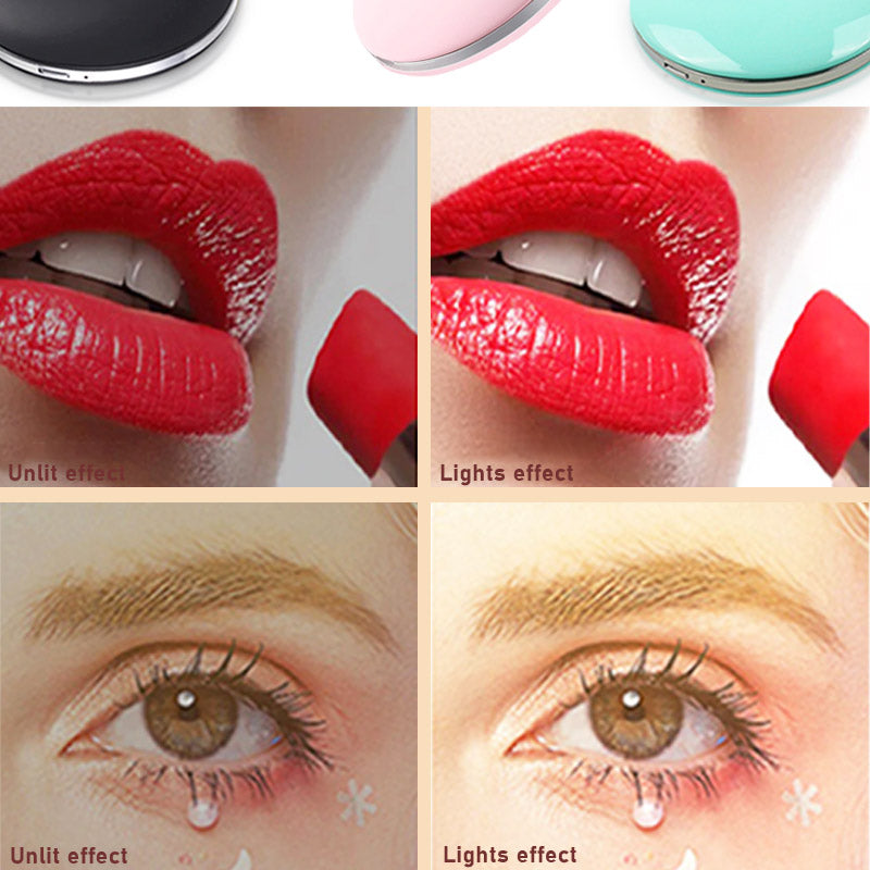 LED make-up spiegel met krachtige verlichting, zorgt voor perfect zicht overal en altijd.