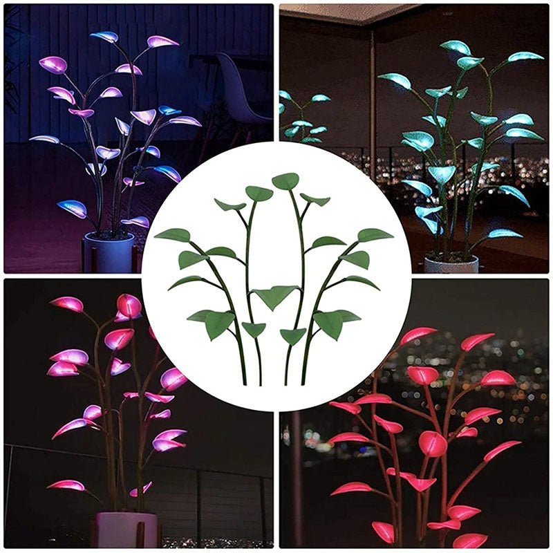 Betoverende sfeerverlichting: LED plantlamp met dynamisch kleurveranderend licht; perfect voor elke ruimte.