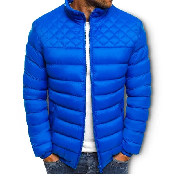 Casual heren winterjas, perfecte pasvorm en stijlvolle bovenkleding voor een warme, modieuze winterlook.