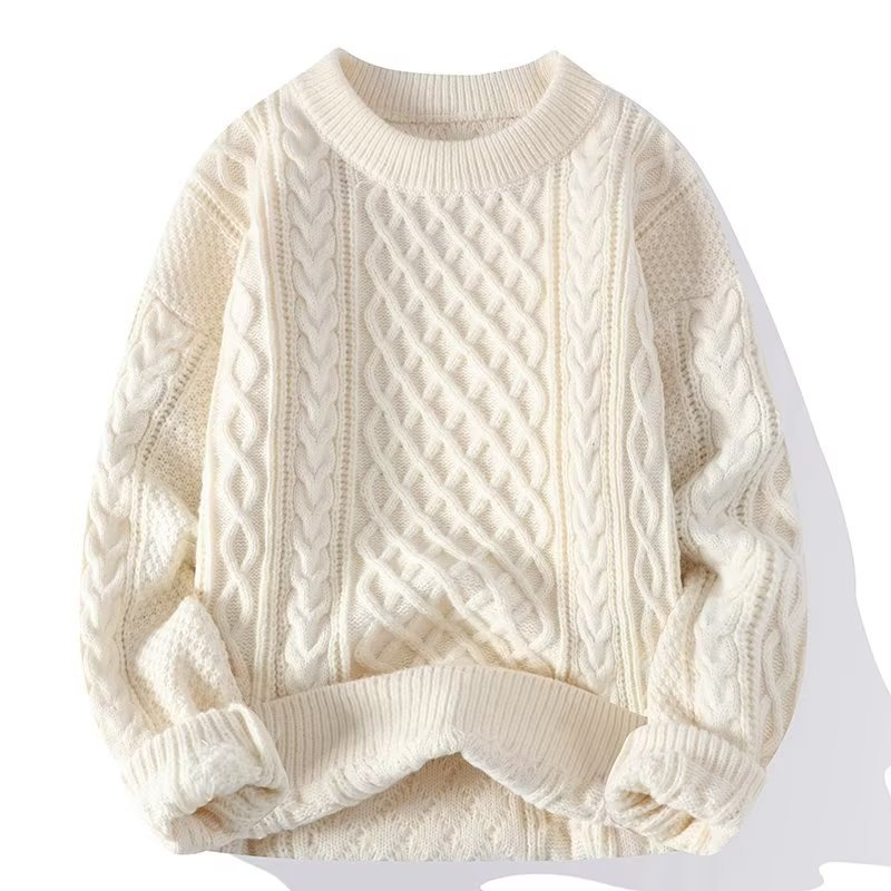 Modieuze Edward heren kabeltrui, ideaal voor koude dagen. Comfortabel en stijlvol.