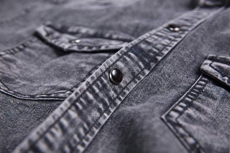 Veelzijdig heren casual overhemd met lange mouwen, ideaal voor smart casual gelegenheden. Tijdloze Daniel stijl.