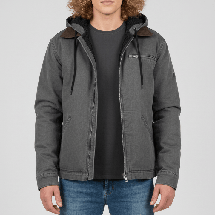 Luke heren casual hoodie, een comfortabel vest voor laagjes, ideaal voor een sportieve, moderne look.