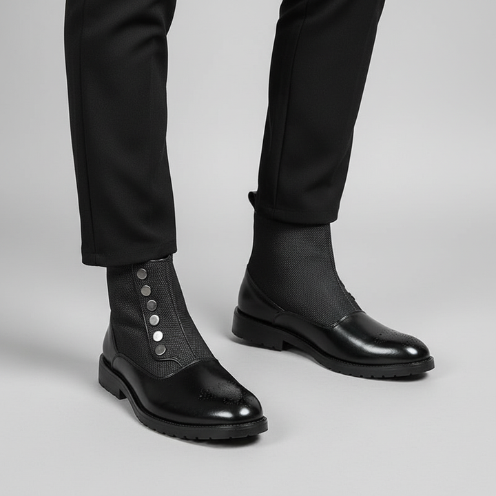 Elegante Julius herenlaarzen van topkwaliteit leer, ideaal voor zowel formele als casual outfits.