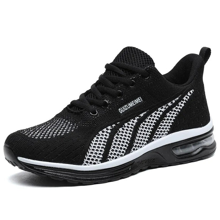 Elegante dames sneaker Gina met zachte binnenzool en stevige vetersluiting, voor optimale ondersteuning.