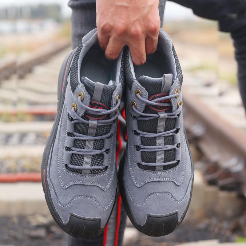 Heren Jayden trainingsschoenen met antislipzool; bieden comfort en stevige grip voor werk en vrije tijd.