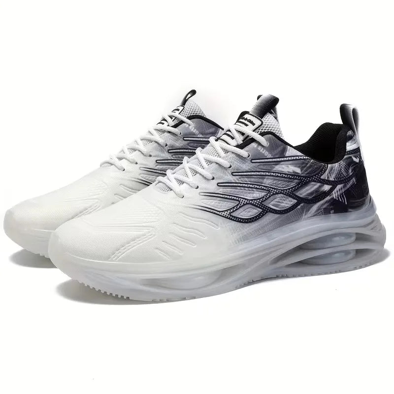 Sportschoenen voor mannen, lichtgewicht met goede demping, ideaal voor buitenactiviteiten.
