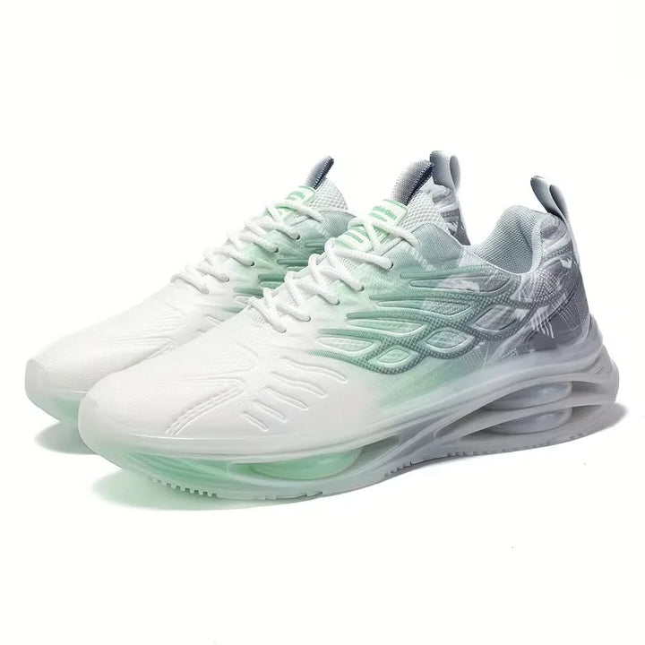 Sportieve heren wandelschoenen, met lichte constructie en uitstekende demping.