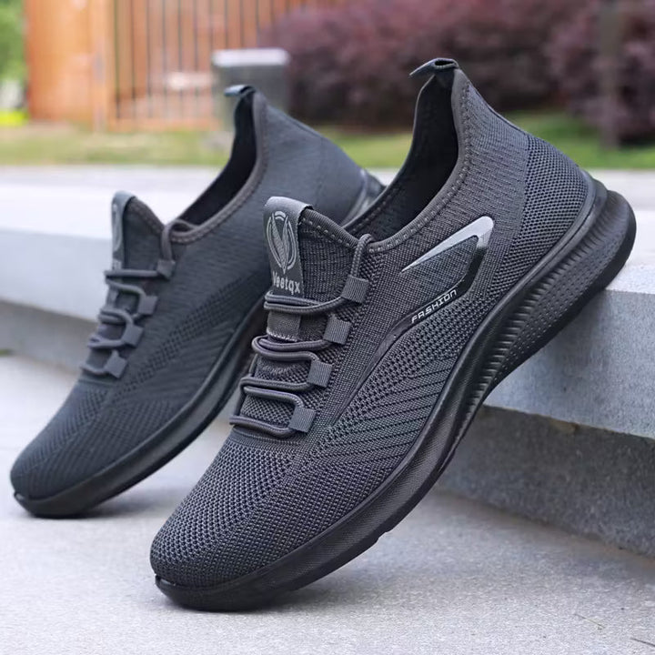 Heren lichtgewicht slip-on sneakers, ademend en comfortabel, ideaal voor lente & zomer.