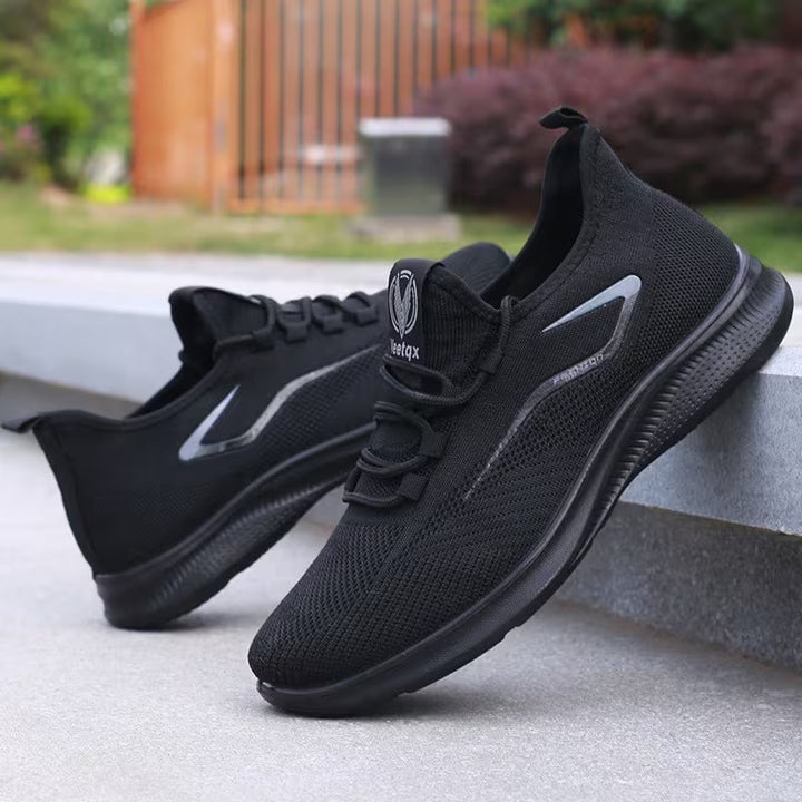 Ademende heren sportschoenen, lichtgewicht slip-on model, ideaal voor wandelen en dagelijks gebruik.