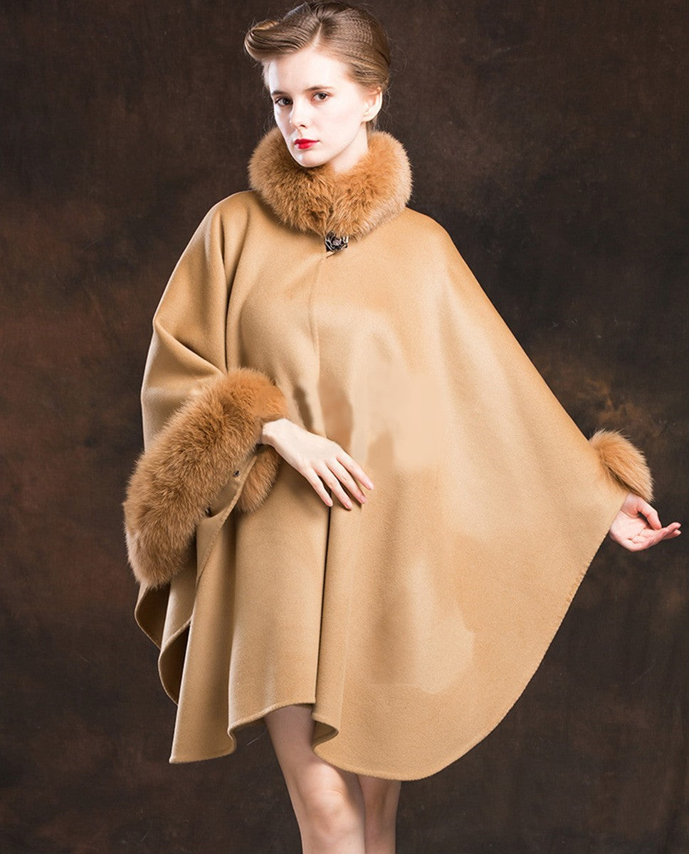Modieuze bovenkleding: deze warme winterjas voor vrouwen combineert elegantie met comfortabele vleermuismouwen.