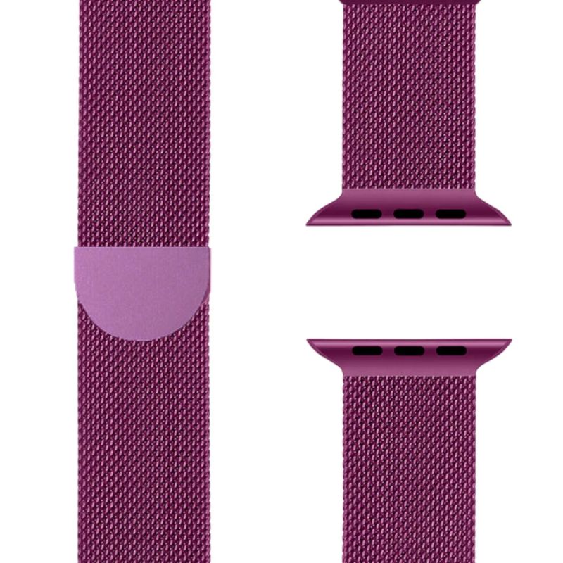 Veelzijdig Milanese Apple Watch armband, RVS, verstelbaar, past bij elke stijl en outfit.