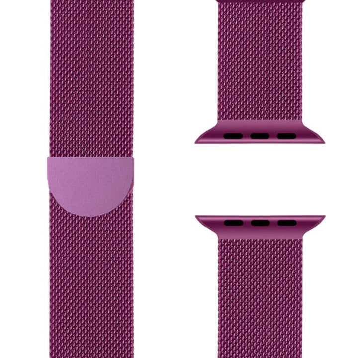 Veelzijdig Milanese Apple Watch armband, RVS, verstelbaar, past bij elke stijl en outfit.