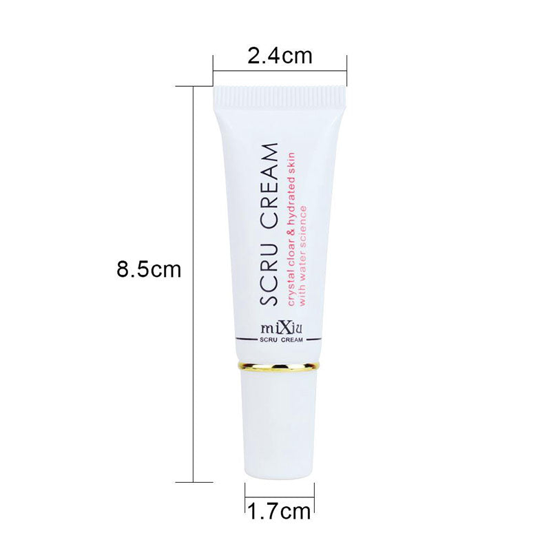 Lipscrub cosmetica voor dames, herstelt en hydrateert droge lippen.