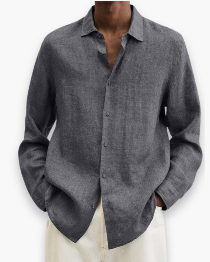 Comfortabel heren overhemd voor de zomer. Ademend, casual en verkrijgbaar in diverse kleuren.