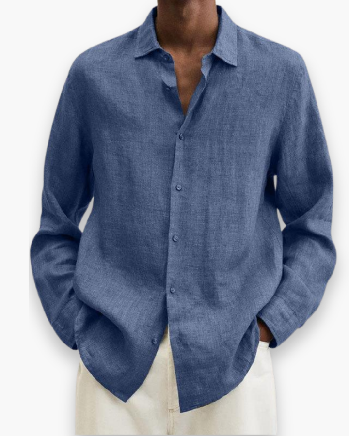 Heren zomer overhemd in diverse kleuren. Ademend en stijlvol, ideaal voor een relaxte zomerlook.