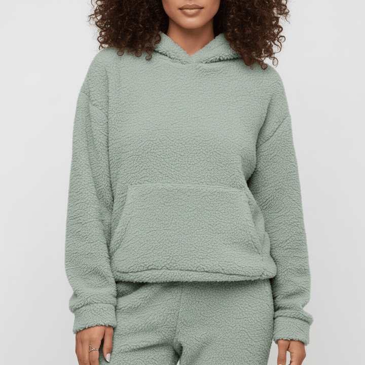 Zachte en ademende dames loungewear set, comfortabel voor de huid, ultieme ontspanning.