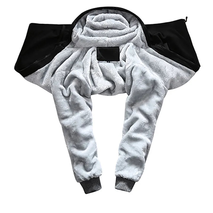 Stijlvol heren jack met capuchon, modern design en perfect voor de modebewuste man in elk seizoen.