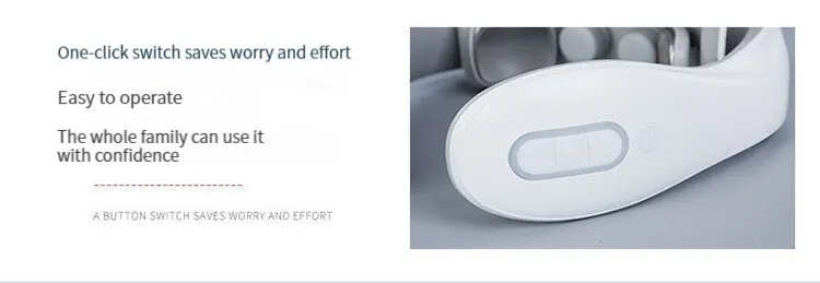 Efficiënt draagbaar nek relaxer apparaat; perfect voor snelle nekpijn verlichting onderweg.