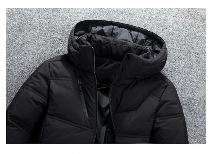 Heren ski-jas met thermische isolatie, optimale warmte en bewegingsvrijheid.