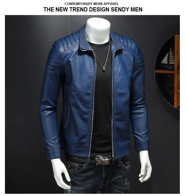 Zwart heren biker jack, tijdloze outwear voor mannen. Combineert stijl en comfort.