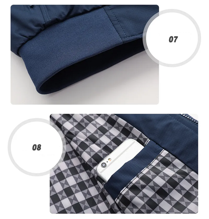 Moderne heren bomberjas, stijlvol en slim fit, essentieel voor de casual mode garderobe.
