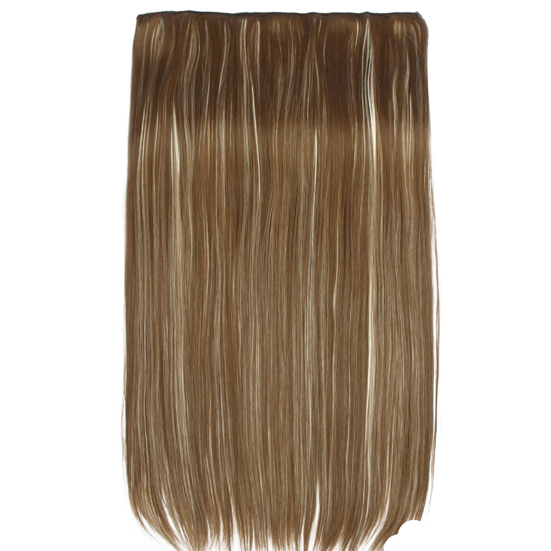 Haarstyling gemakkelijk gemaakt: dames clip-in keratine hairextensions voor lang, vol haar.