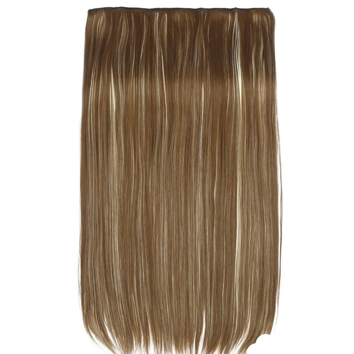 Haarstyling gemakkelijk gemaakt: dames clip-in keratine hairextensions voor lang, vol haar.