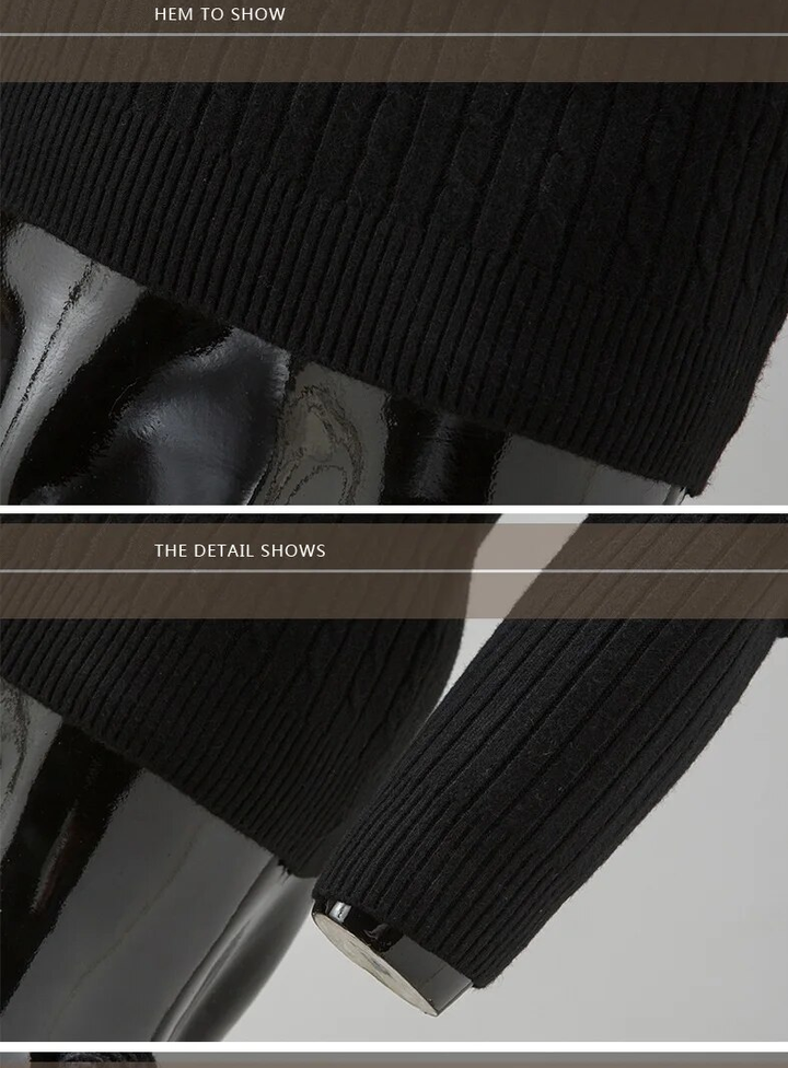 Warme heren coltrui, slim fit pullover voor elegantie en comfort in winterse kleding.