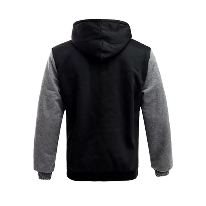 Extra warm heren capuchonjack, de perfecte bovenkleding voor koude dagen en diverse outdoor activiteiten.