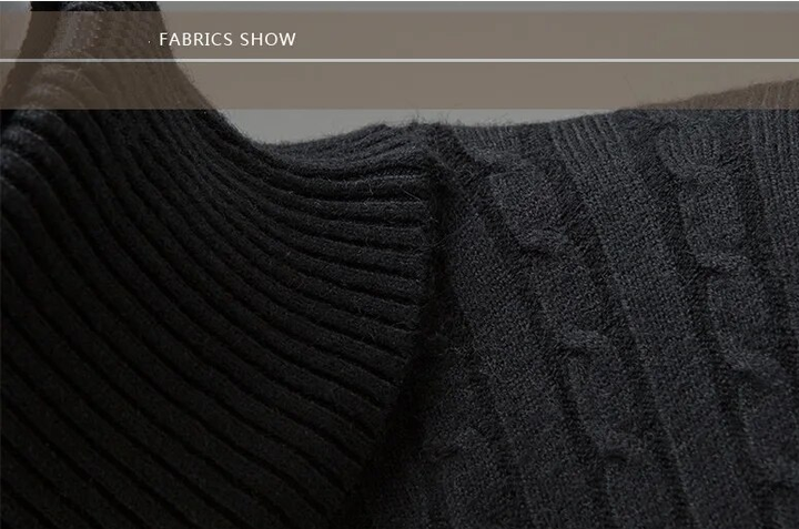 Stijlvolle heren slim fit coltrui, moderne pullover voor een comfortabele en chique winteroutfit.