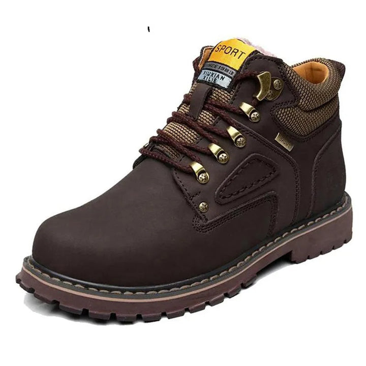 Heren retro wintersneakers, warm & waterdicht. Ideaal voor comfortabele en modieuze winterdagen.