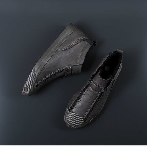 Heren sneakers Noah met rits, perfecte aanvulling op een casual outfit voor dagelijks comfort.