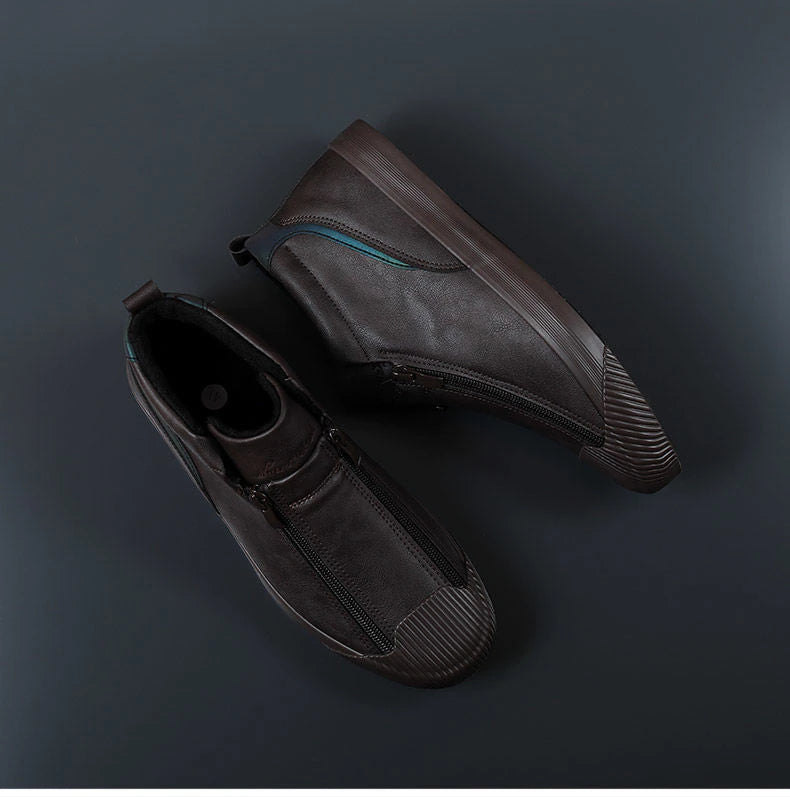Heren sneakers Noah, comfortabele rits schoenen met moderne stijl, ideaal voor heren mode.