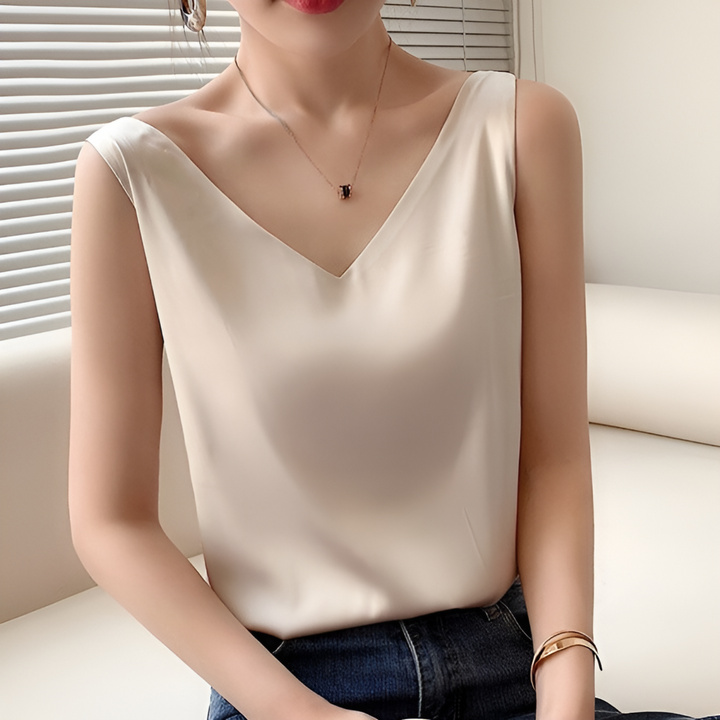 Veelzijdige dames top, chique en casual te dragen, een modieuze keuze.