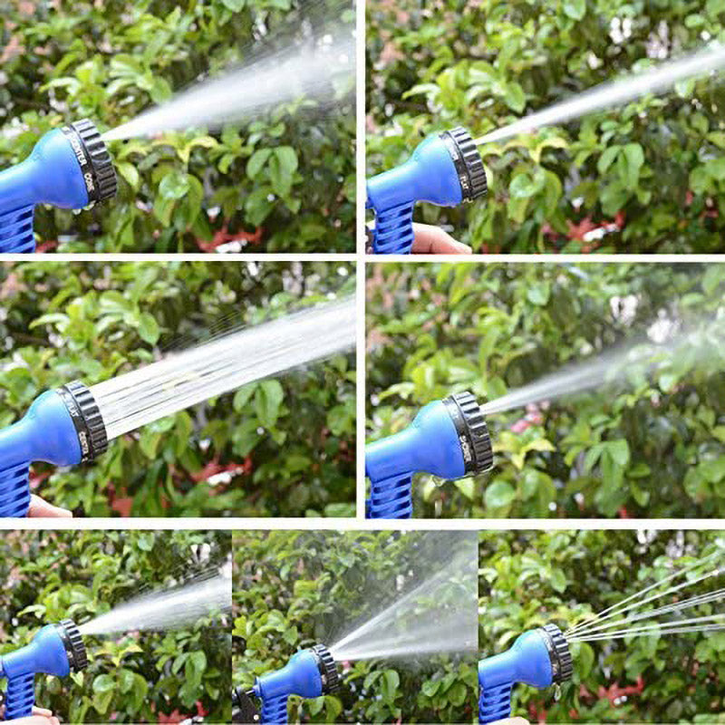 Handige flexibele tuinslangset voor gemakkelijk water geven en schoonmaken in de tuin.