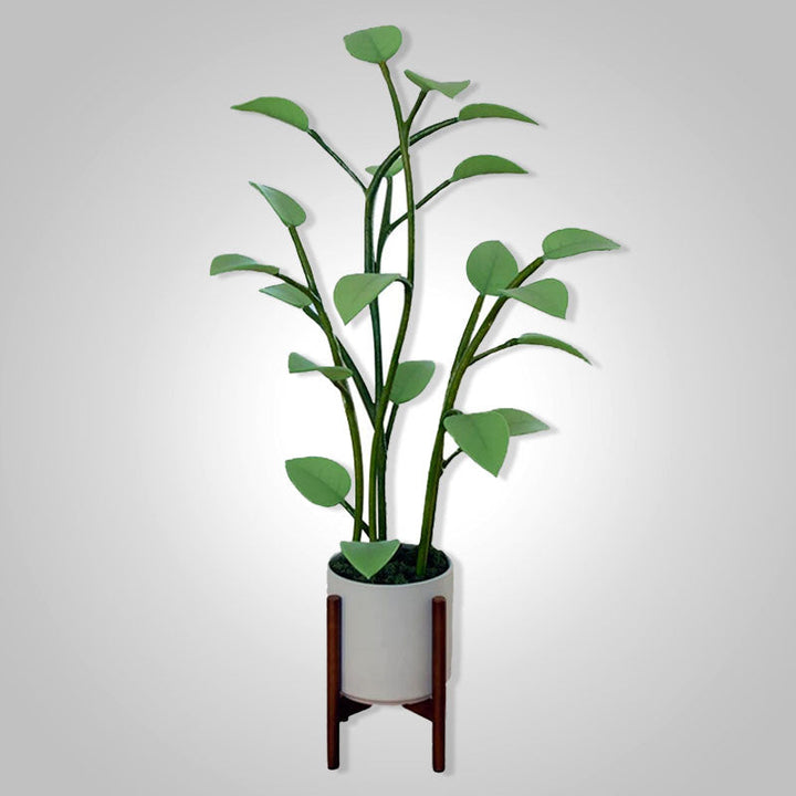 Compacte kleurveranderende LED plantenlamp; moderne sfeerverlichting en decoratie met USB aansluiting.