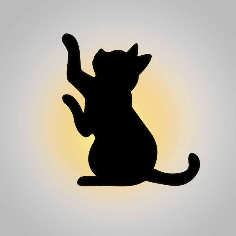 LED kattenlamp met bewegingssensor voor sfeervolle verlichting. Ideaal als nachtlampje.