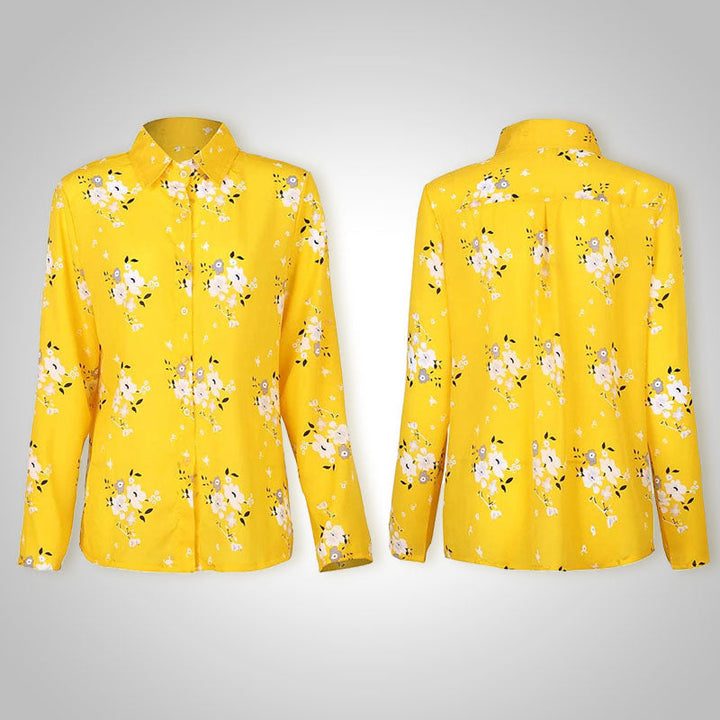 Dames zomerblouse Lily, comfortabel en stijlvol voor warme dagen. Luchtig design met trendy print.